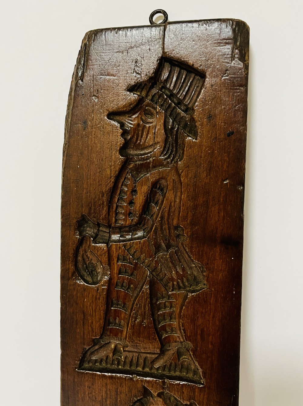 Antique Treen Gingerbread Mould View IV