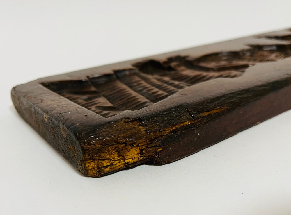 Antique Treen Gingerbread Mould View VI