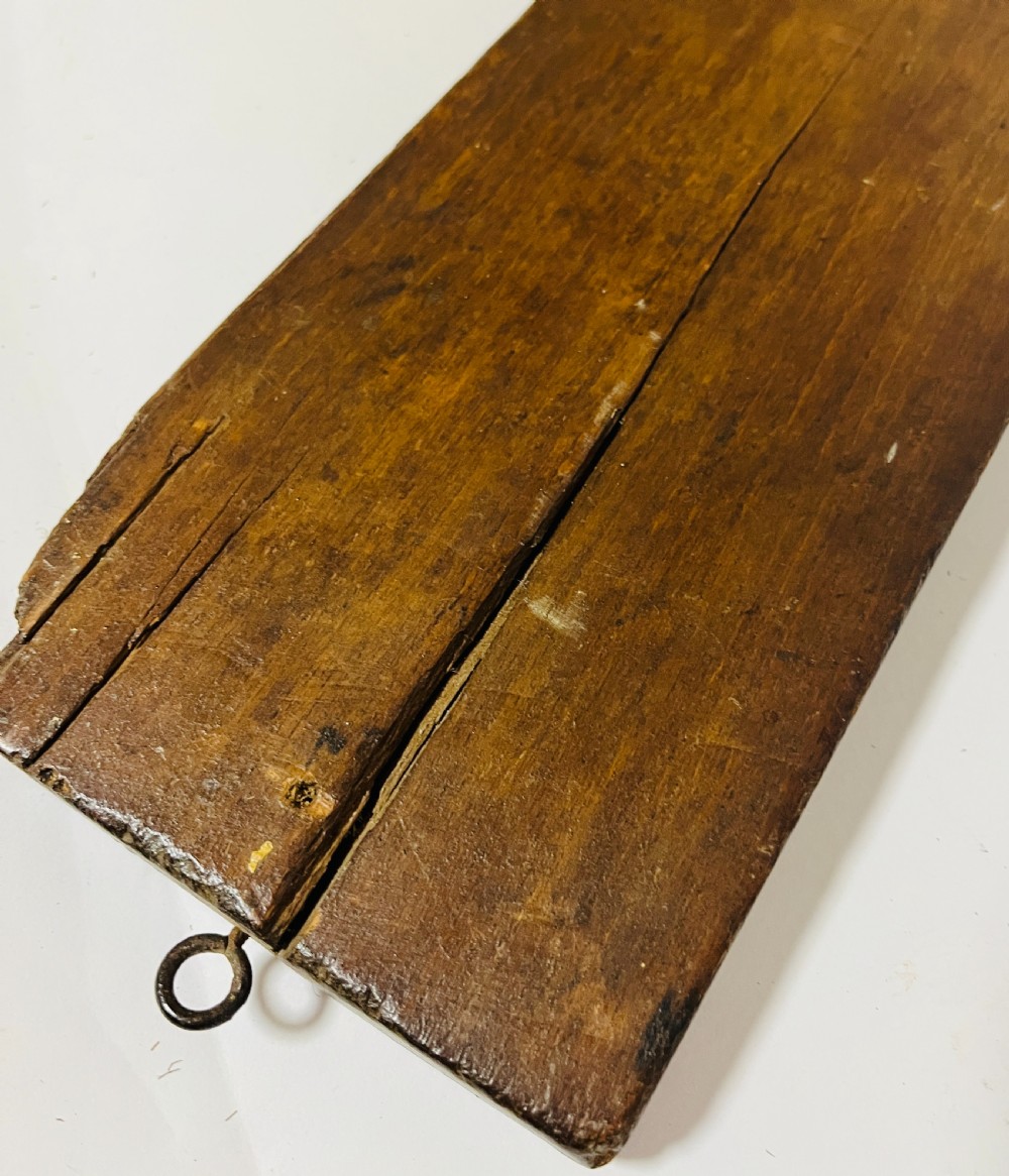 Antique Treen Gingerbread Mould View IX