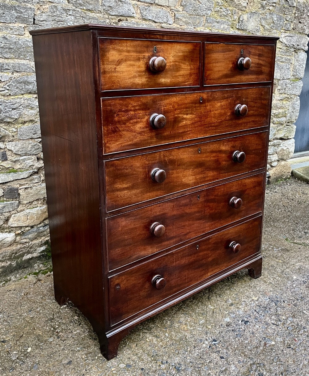 Large Victorian Mahogany Chest of Drawers View III