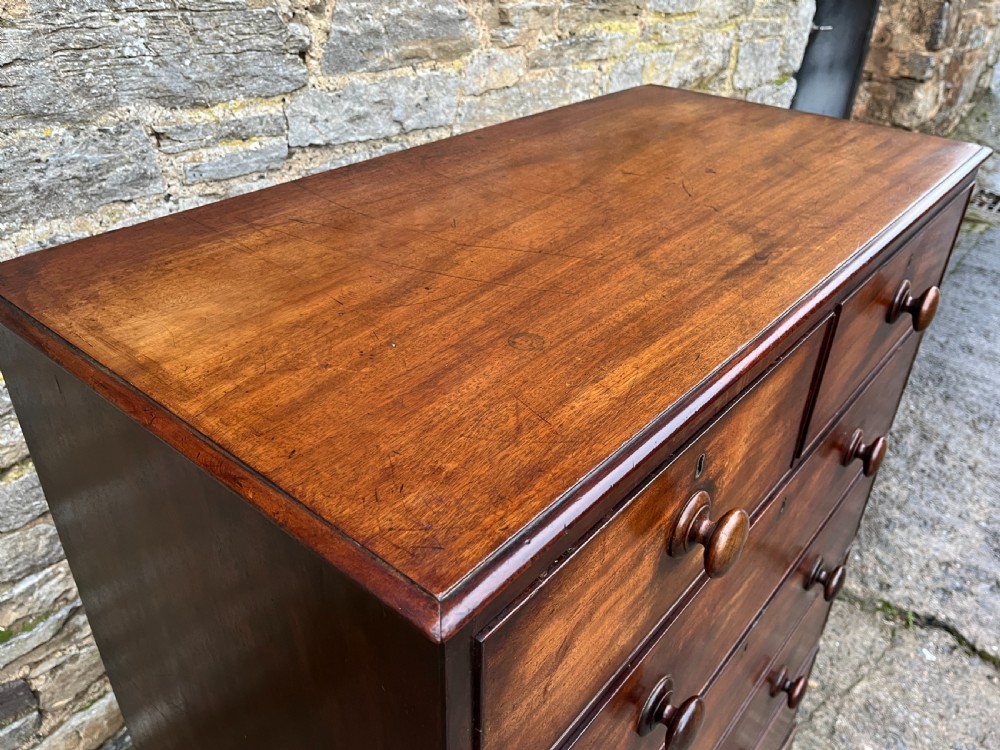 Large Victorian Mahogany Chest of Drawers View X