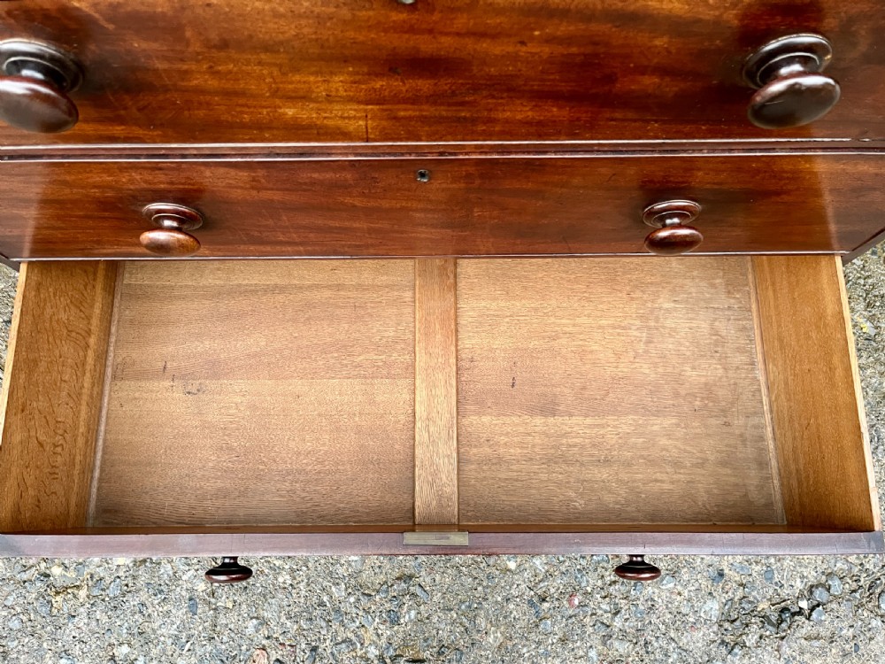 Large Victorian Mahogany Chest of Drawers View XII