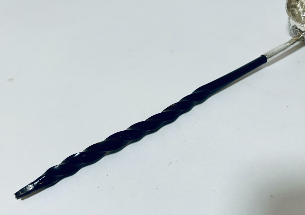 Georgian Silver Toddy Ladle View III