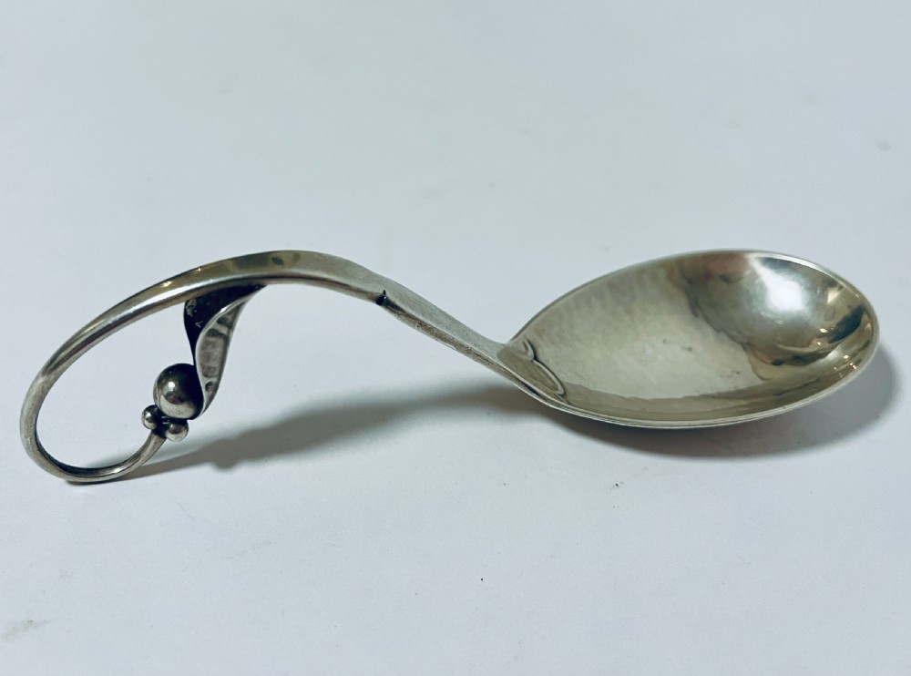 Georg Jensen Sterling Silver Sugar / Jam Spoon View IV