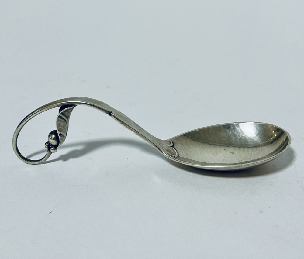 Georg Jensen Sterling Silver Sugar / Jam Spoon View V