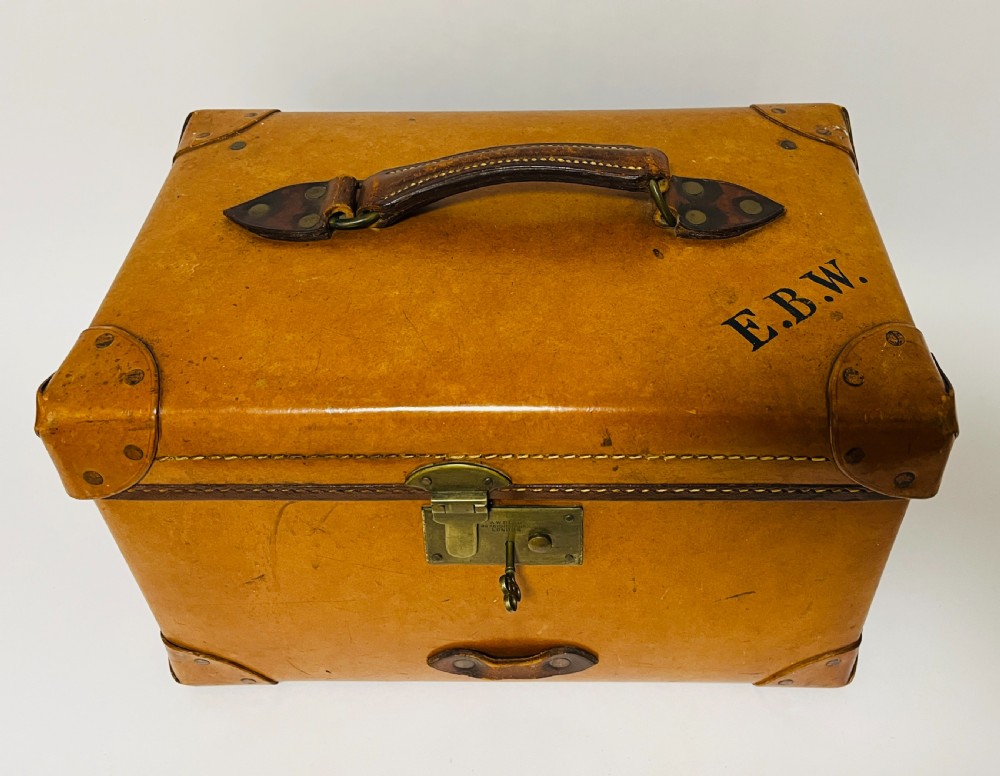 Antique Leather Doctor's Case by A.W. Dear View II