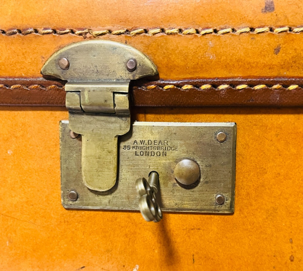 Antique Leather Doctor's Case by A.W. Dear View VI