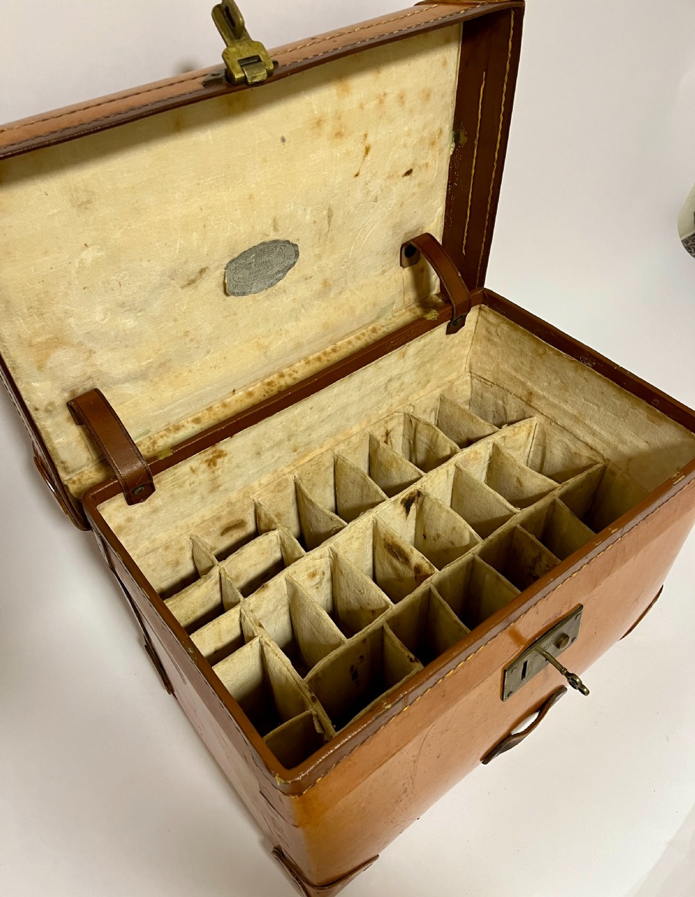 Antique Leather Doctor's Case by A.W. Dear View VIII