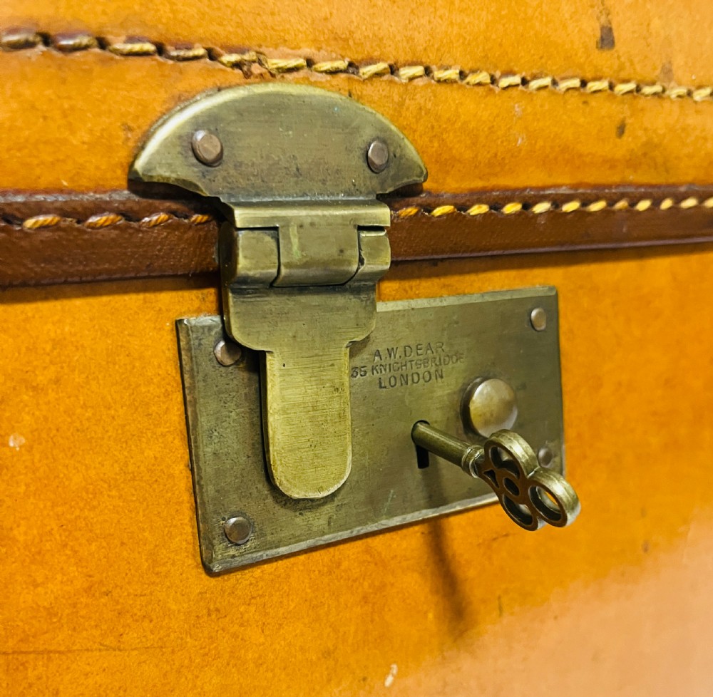 Antique Leather Doctor's Case by A.W. Dear View XI