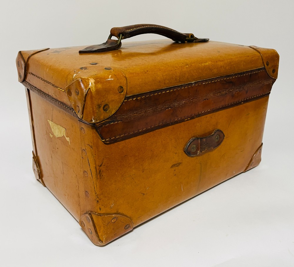 Antique Leather Doctor's Case by A.W. Dear View XII