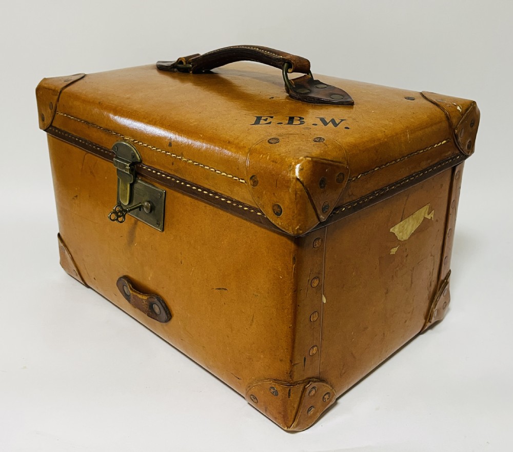 Antique Leather Doctor's Case by A.W. Dear View XIII