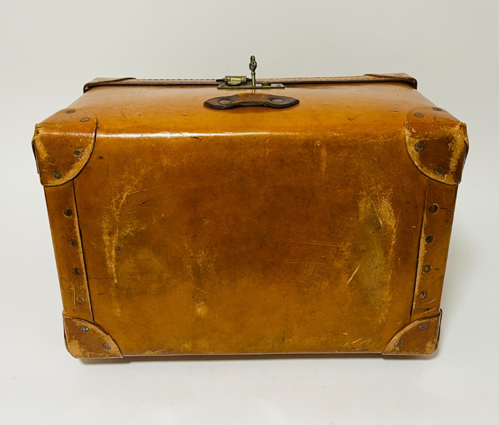 Antique Leather Doctor's Case by A.W. Dear View XVIII