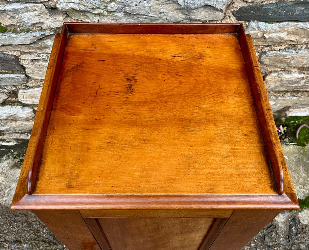 Victorian Mahogany Pot Cupboard View III
