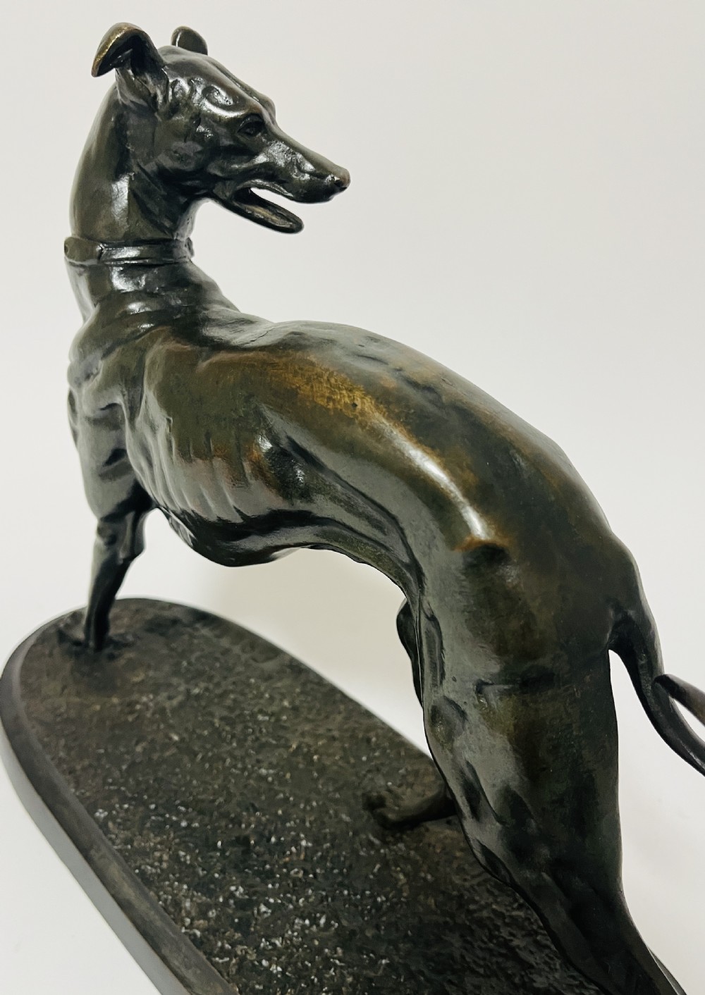 Bronze Study of a Greyhound after Christophe Fratin View XIII