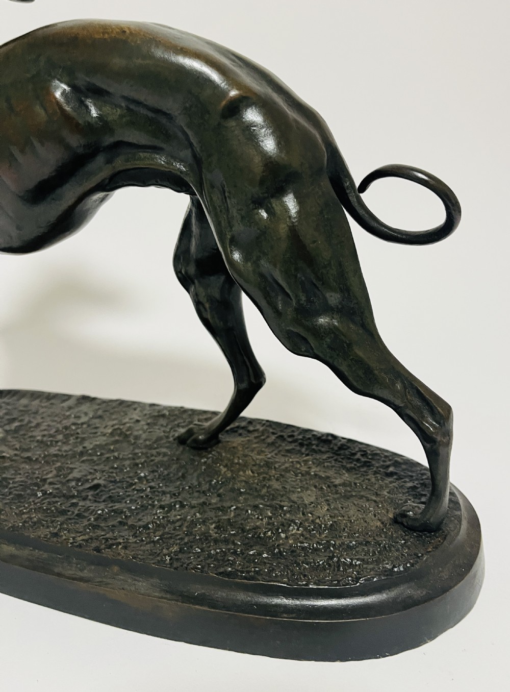 Bronze Study of a Greyhound after Christophe Fratin View XVI