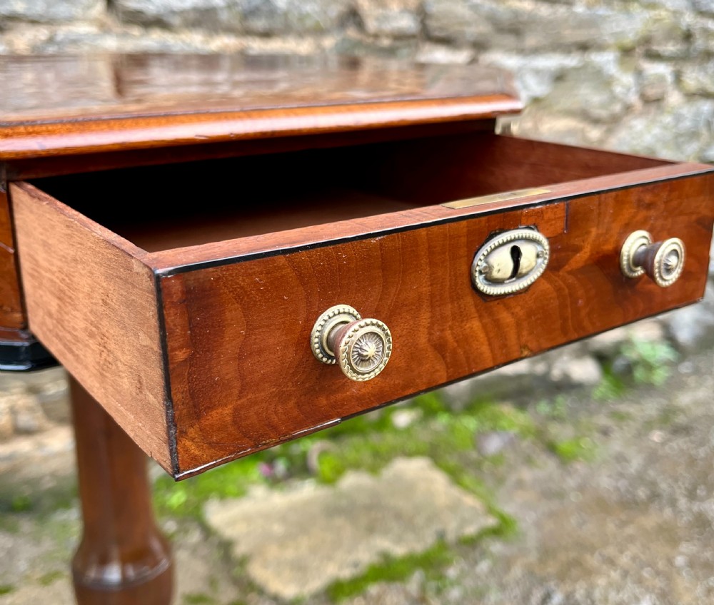 Regency Mahogany Octagonal Occasional Table View VI
