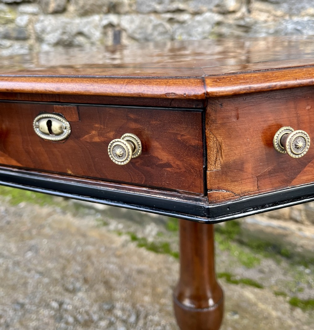 Regency Mahogany Octagonal Occasional Table View VIII