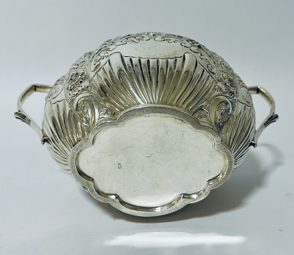 Large Victorian Twin Handled Sugar Bowl View IX