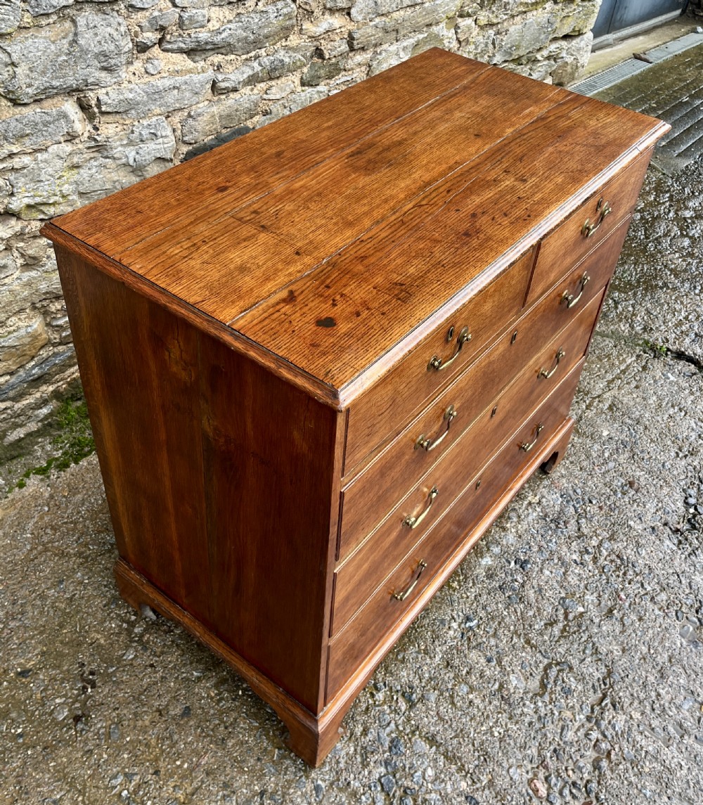 Georgian Oak Chest of Drawers View V