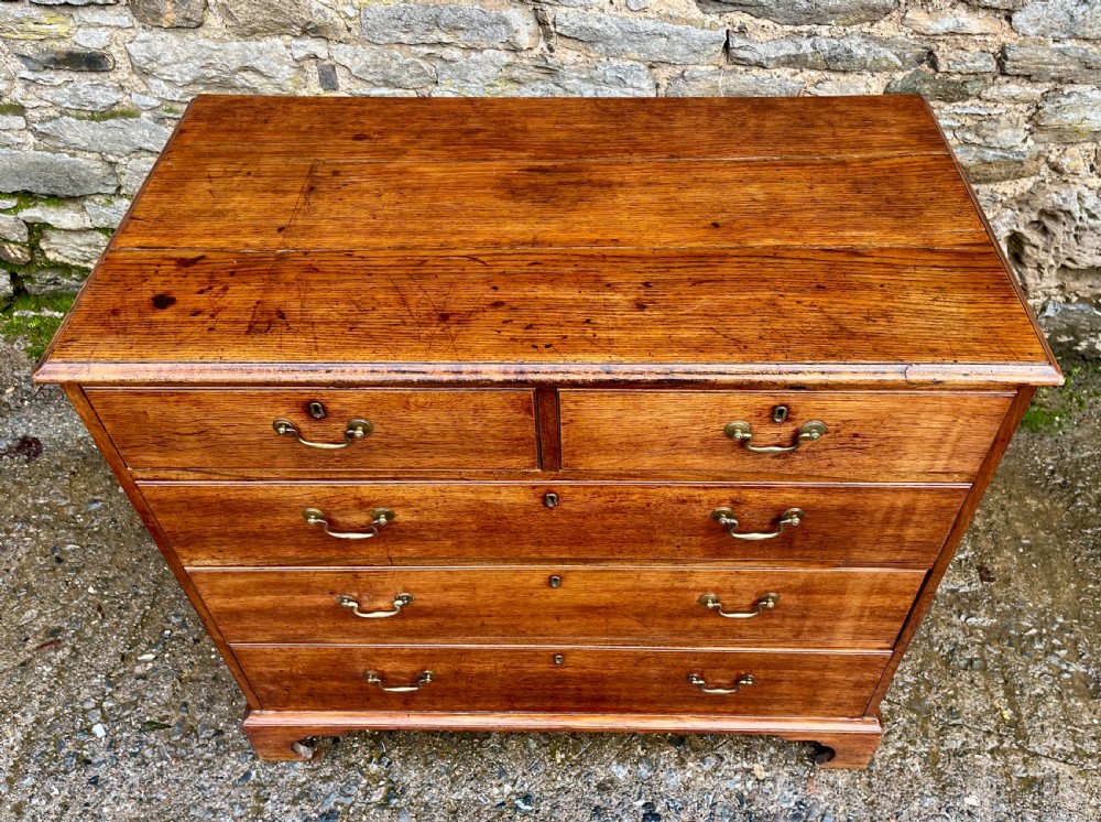 Georgian Oak Chest of Drawers View XI