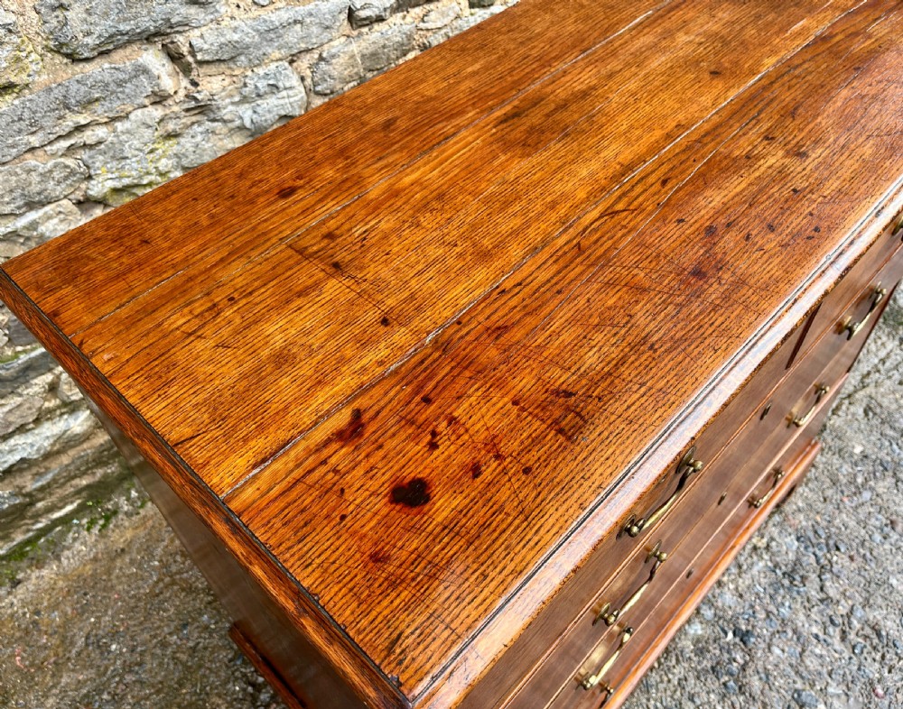 Georgian Oak Chest of Drawers View XVIII
