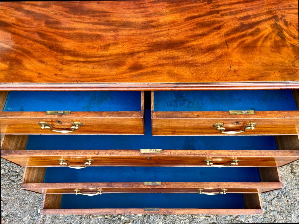 Georgian Mahogany Chest of Drawers View X