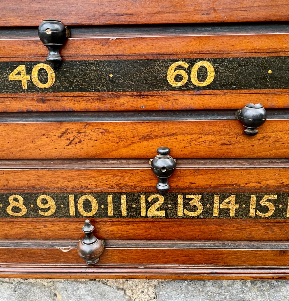 Victorian Mahogany Billiard Score Board View IV