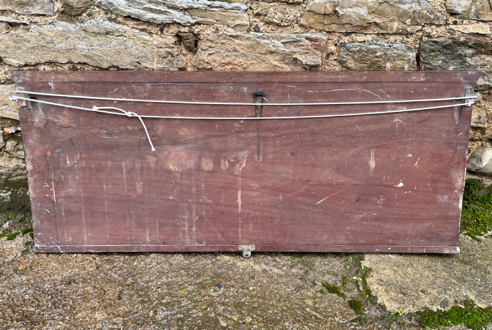 Victorian Mahogany Billiard Score Board View XI