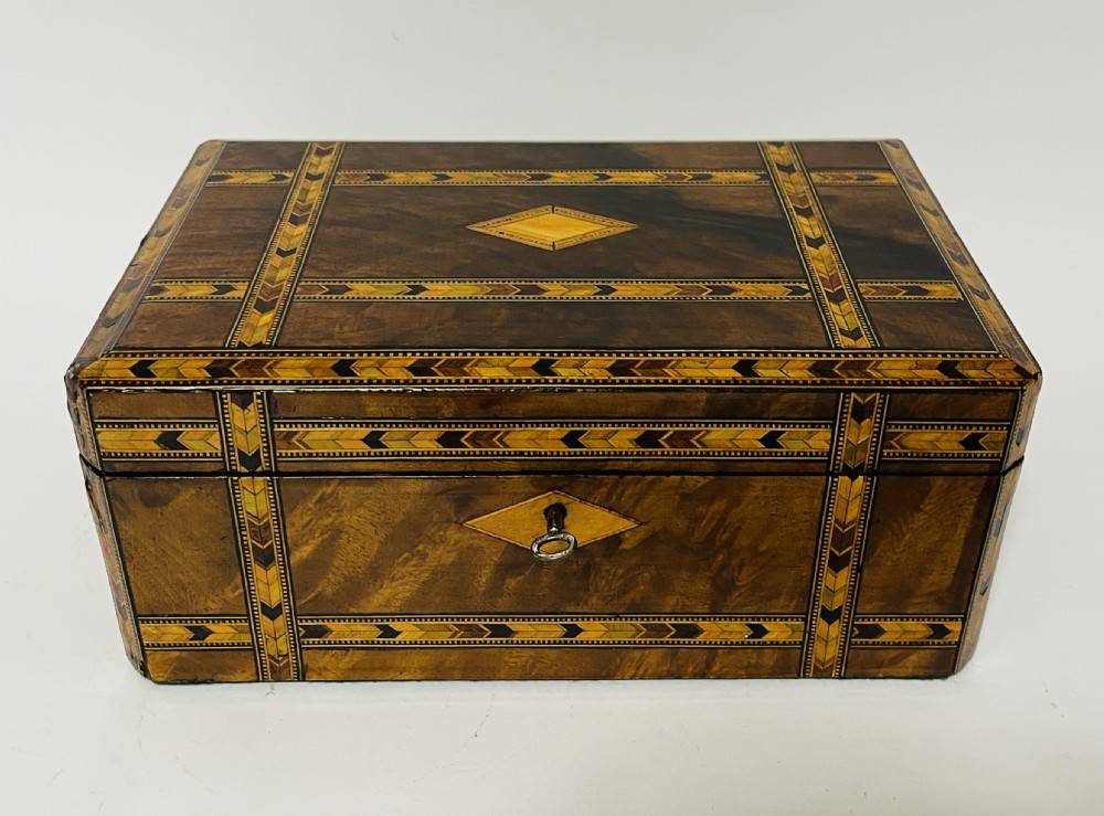 Victorian Tunbridge Ware Jewellery Box View II
