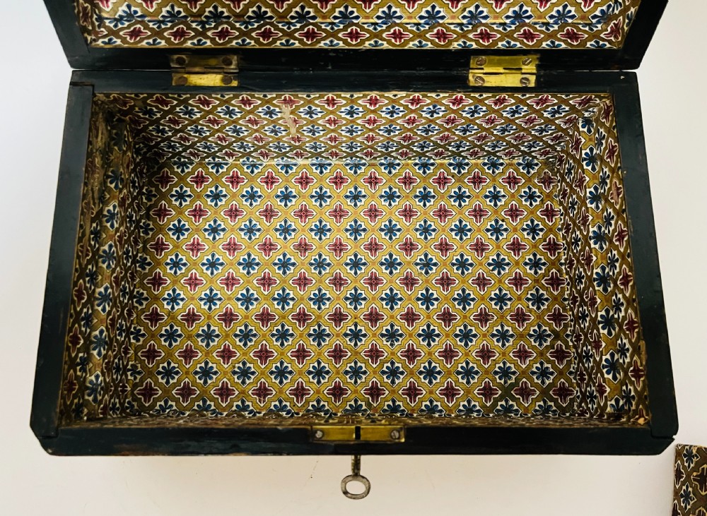 Victorian Tunbridge Ware Jewellery Box View VII