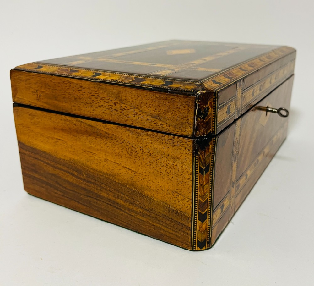 Victorian Tunbridge Ware Jewellery Box View VIII