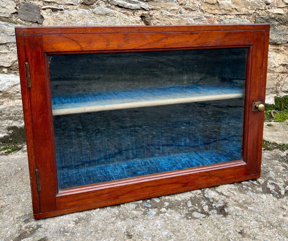 Antique Mahogany Display Cabinet
 View II