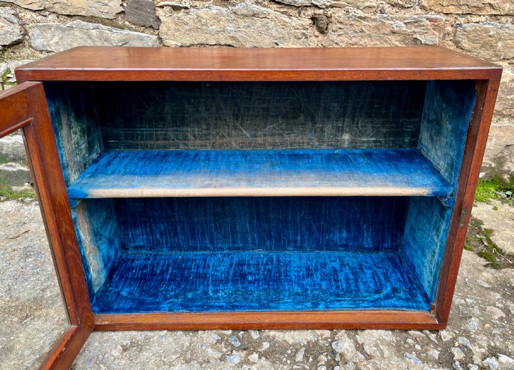 Antique Mahogany Display Cabinet
 View V