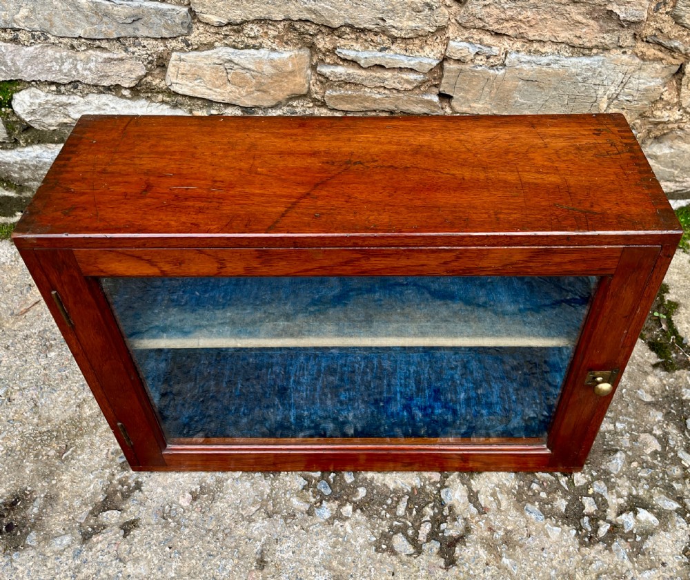 Antique Mahogany Display Cabinet
 View VII