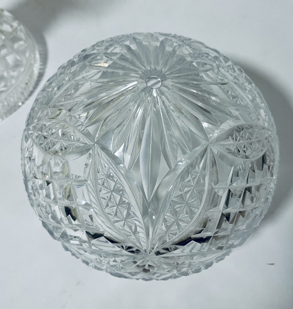 Antique Glass Mushroom Lamp View V
