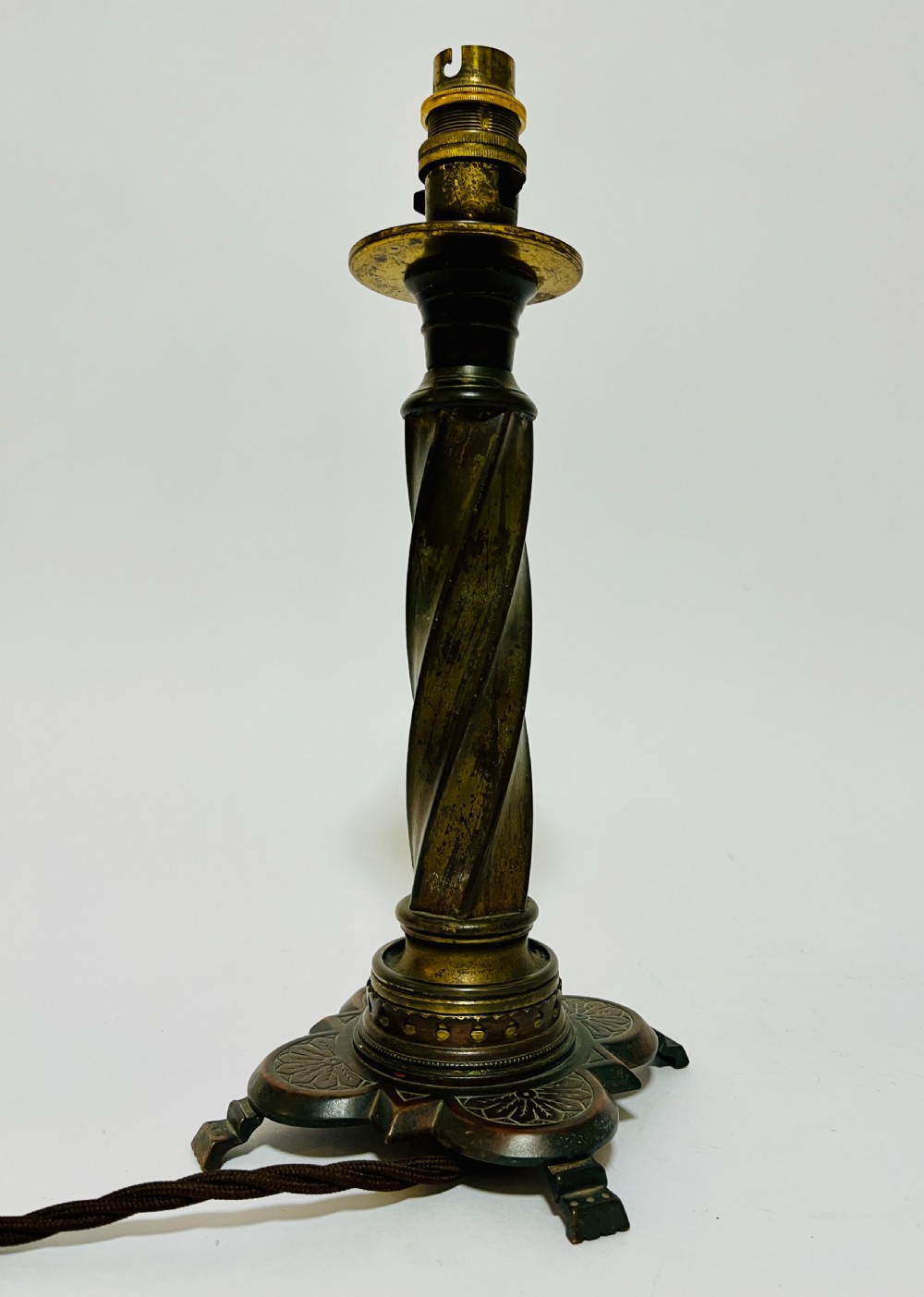 Antique Gothic Style Table Lamp View VI