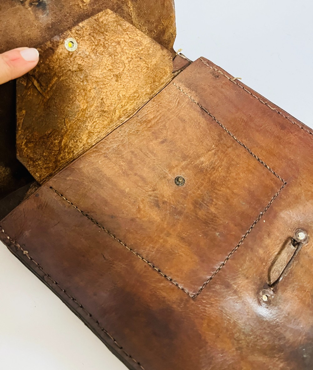 Antique Leather Map Case View V