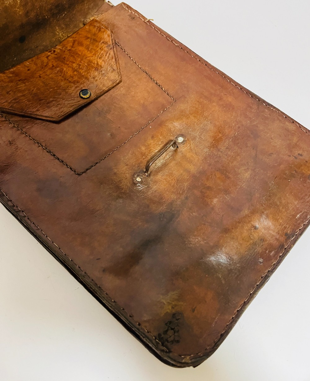 Antique Leather Map Case View VI