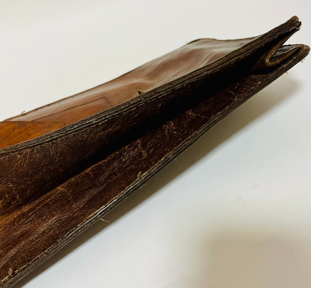 Antique Leather Map Case View VII