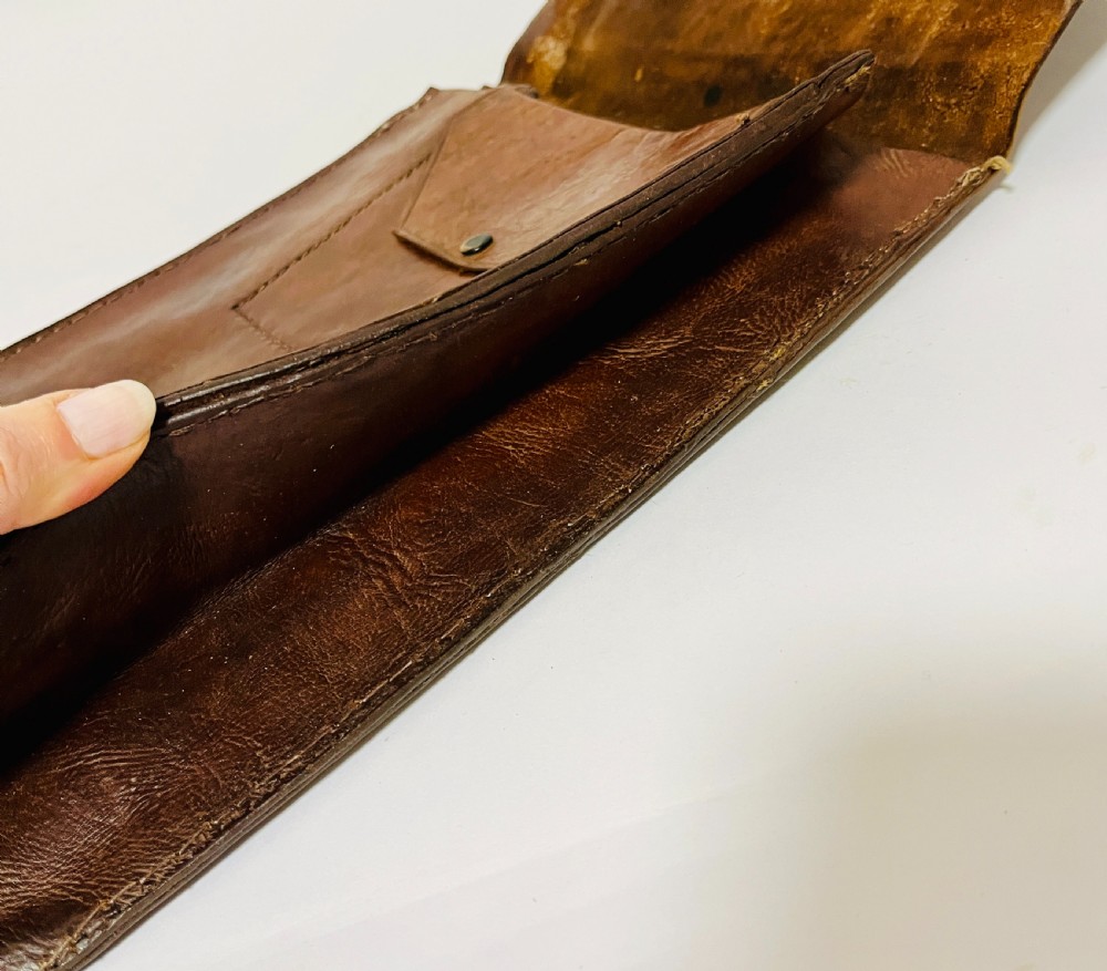 Antique Leather Map Case View VIII
