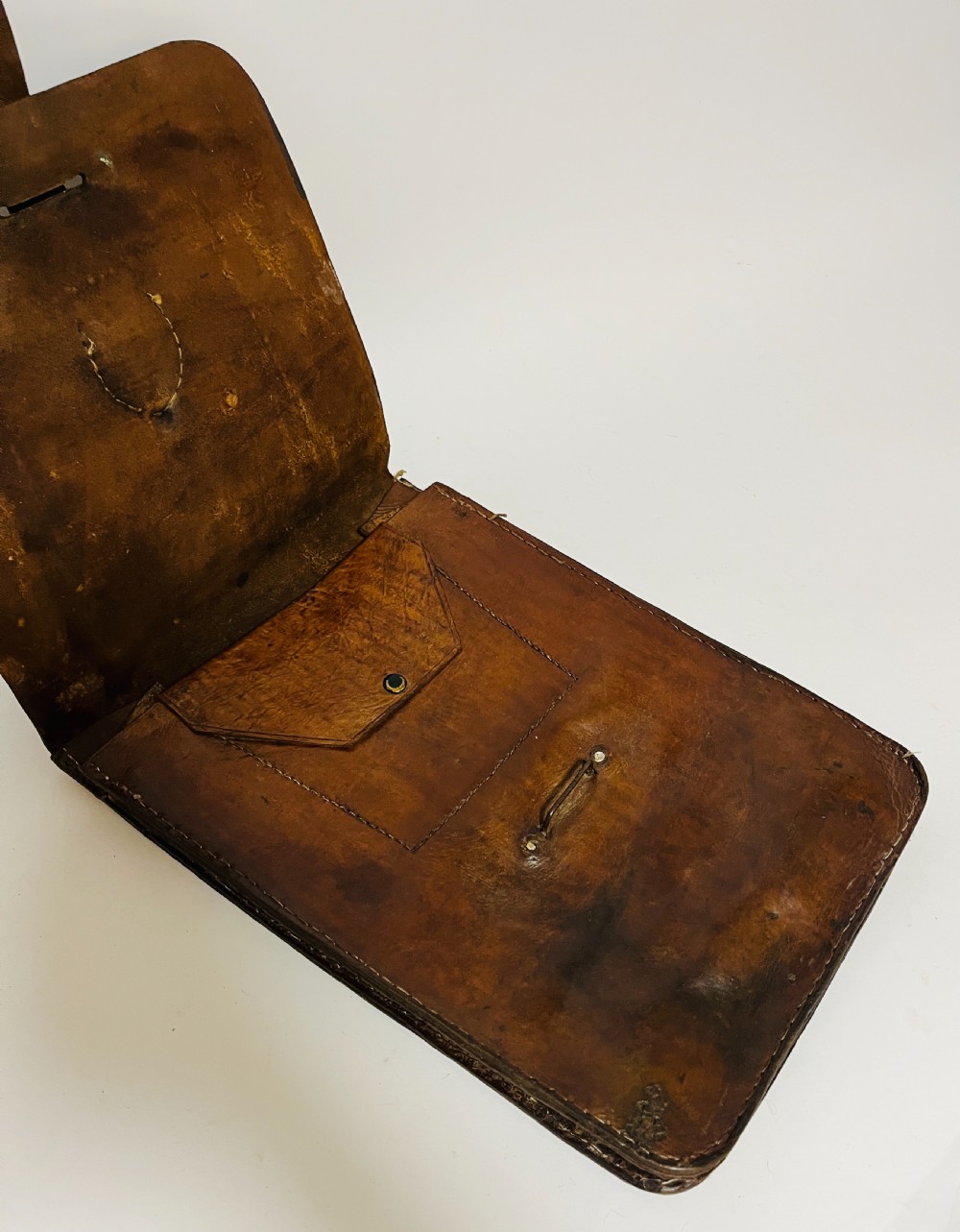Antique Leather Map Case View XI