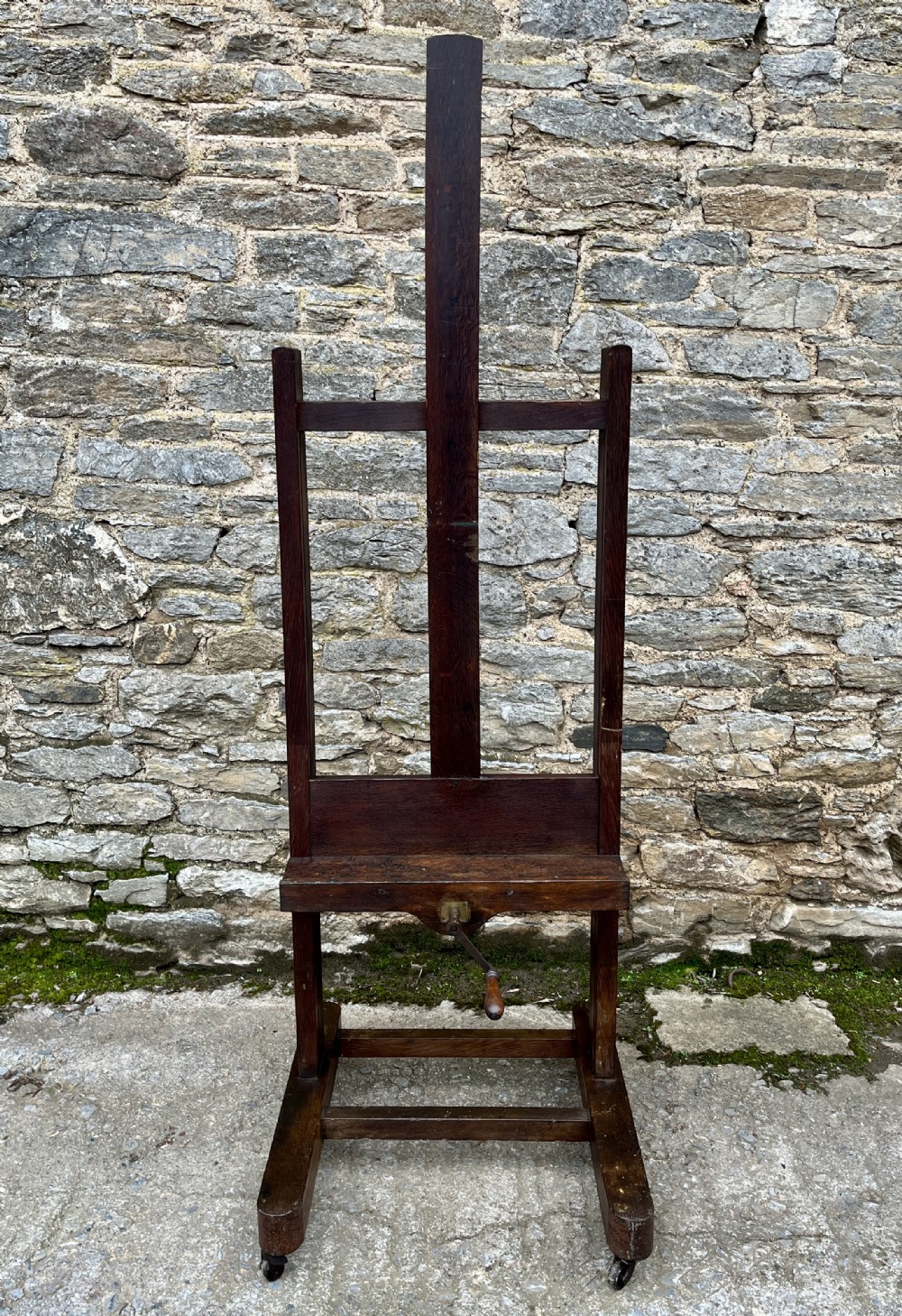 Victorian Oak Studio Easel