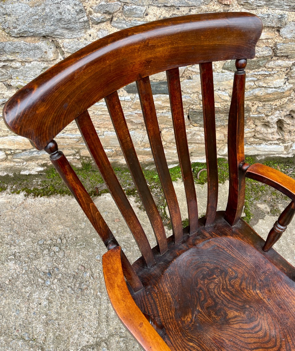 Victorian Lathe Back Farmhouse Chair View VII