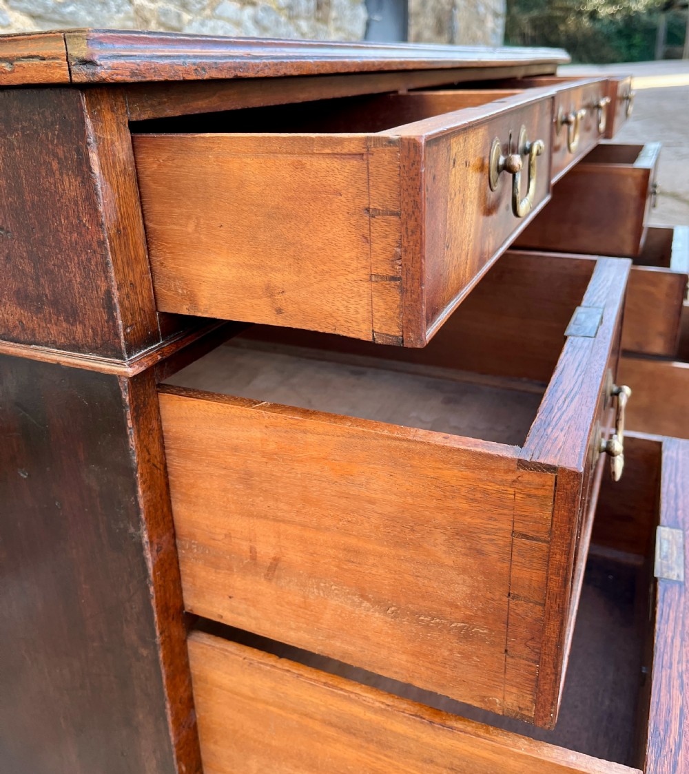 Victorian Mahogany Partner's Desk View XIII