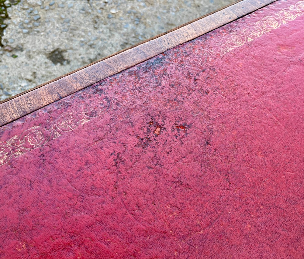 Victorian Mahogany Partner's Desk View XXI