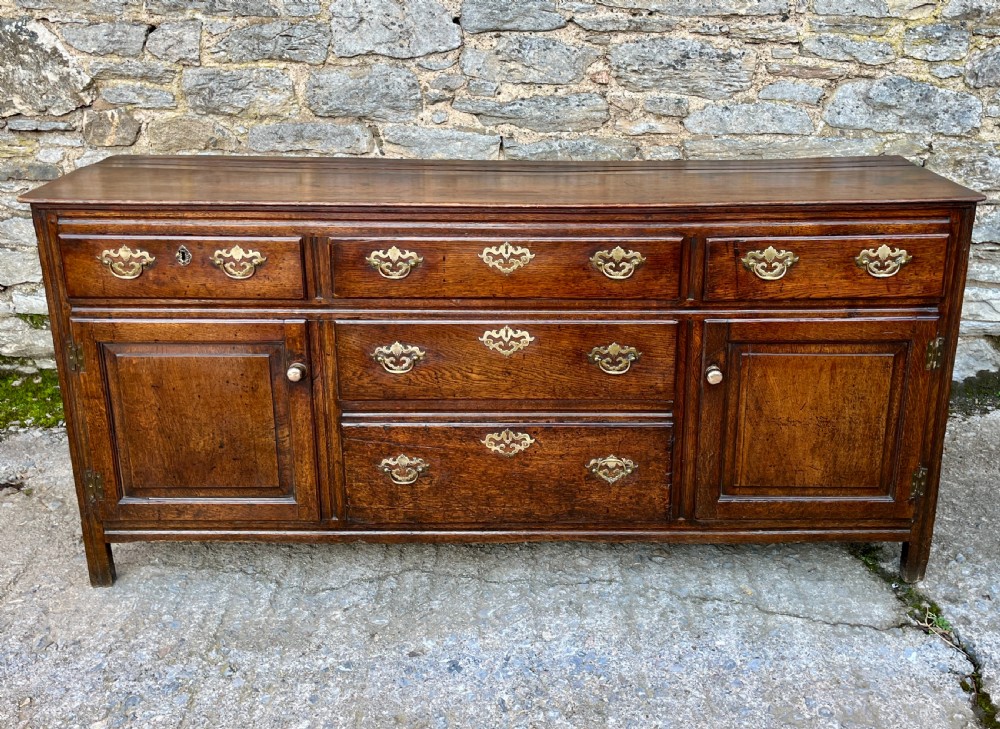 Georgian Oak Dresser Base