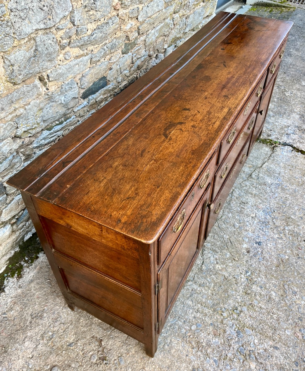 Georgian Oak Dresser Base View VIII