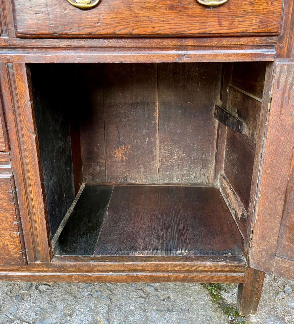 Georgian Oak Dresser Base View XIV