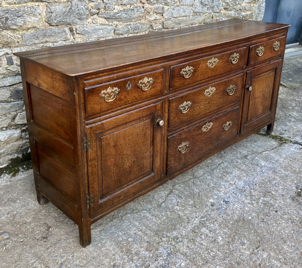 Georgian Oak Dresser Base View XXIII