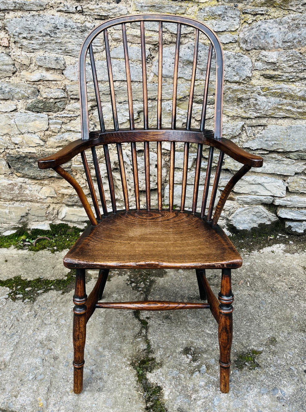 Early 19th Century Stick Back Windsor Chair